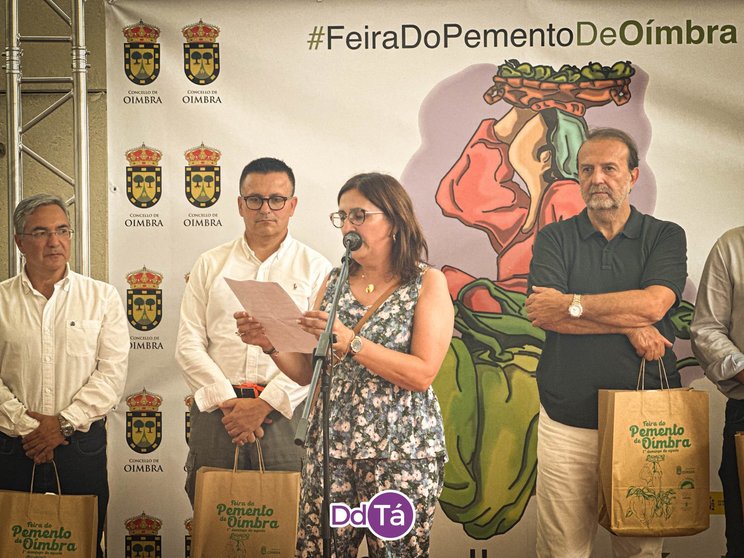 Durante la Feria del Pimiento de Oimbra 2023