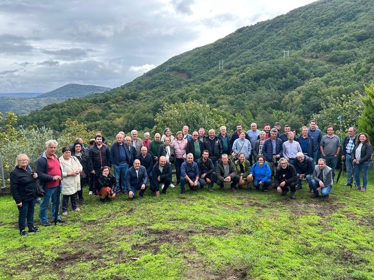 Participantes de la última jornada de la III edición del Foro da Castaña de Riós.